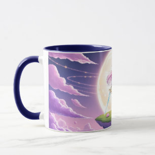 Lunar Magical Girl Mug - Pastel Moon Warrior