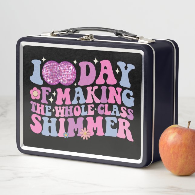 Lunch Box 100 jours à faire scintiller toute la classe Disco (En situation)