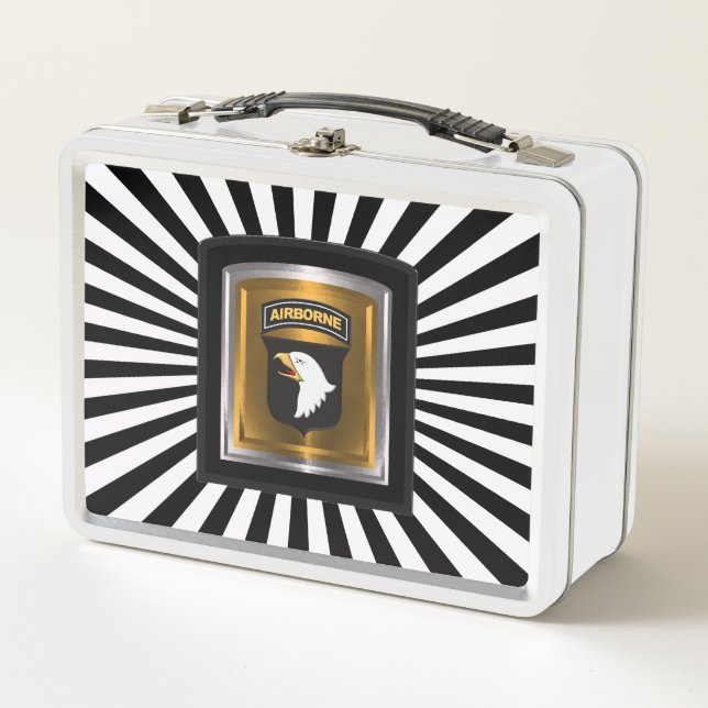 Lunch Box 101e division aéroportée "Hurlant les aigles" (Devant)