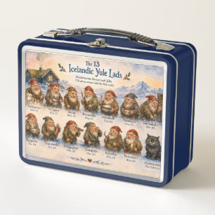 Lunch Box 13 lutins islandais de Noël en Islande