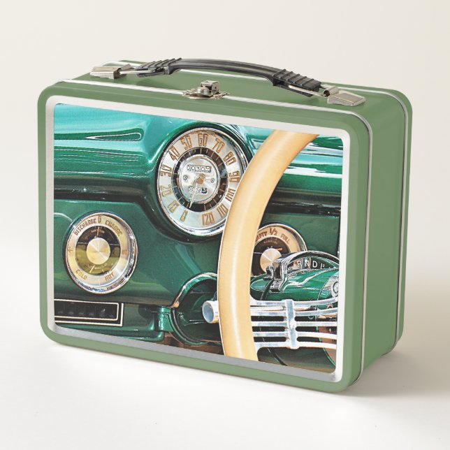 Lunch Box 1948 Classic Car Dashboard (Devant)