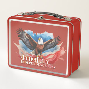 Lunch Box 4 juillet Aigle – Conception d'art patriotique