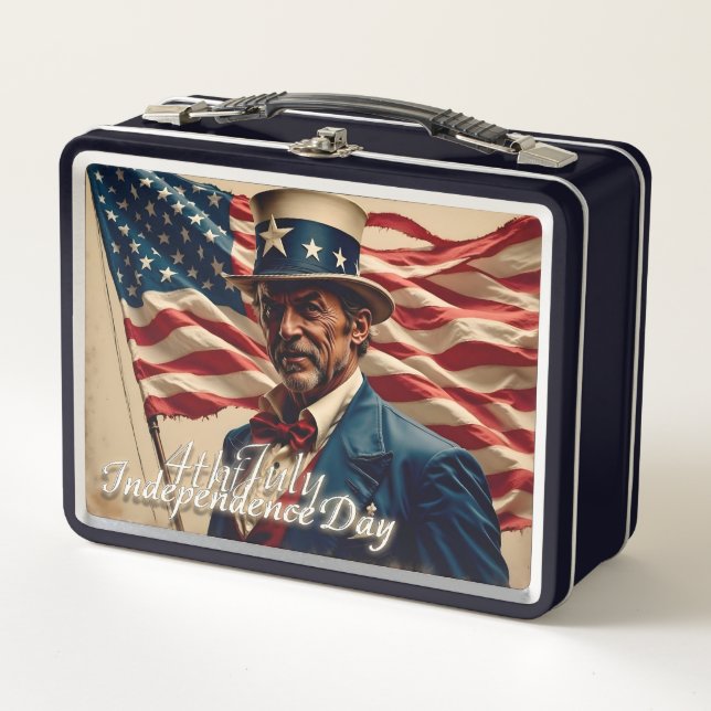 Lunch Box 4 juillet – Esprit d'indépendance (Devant)