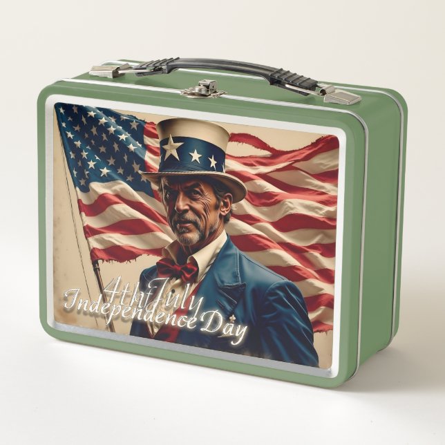 Lunch Box 4 juillet – Esprit d'indépendance (Devant)