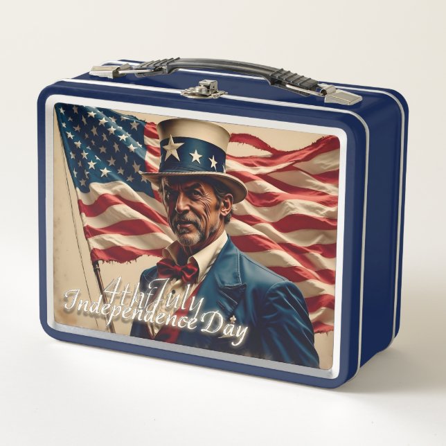 Lunch Box 4 juillet - Esprit d'indépendance (Devant)