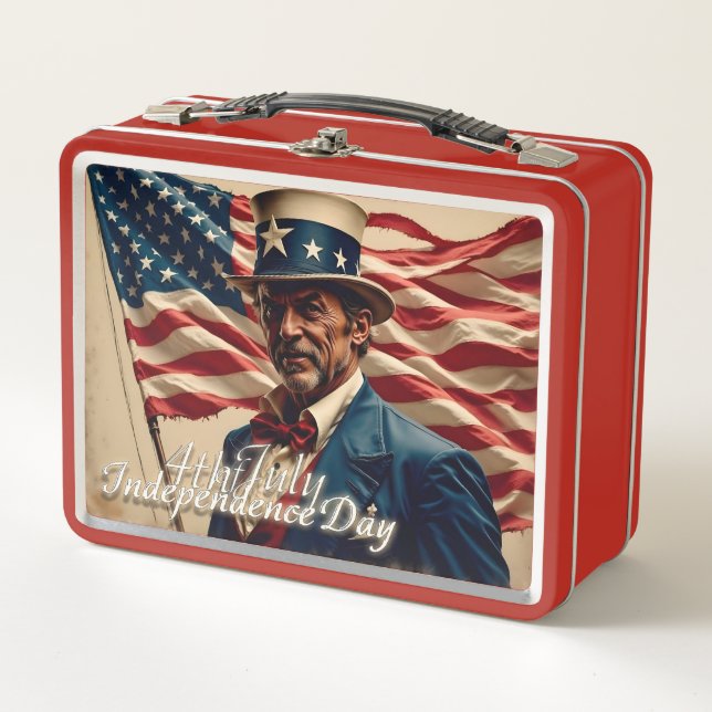 Lunch Box 4 juillet – Esprit d'indépendance (Devant)