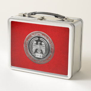 Lunch Box [500] Aigle impérial romain argenté