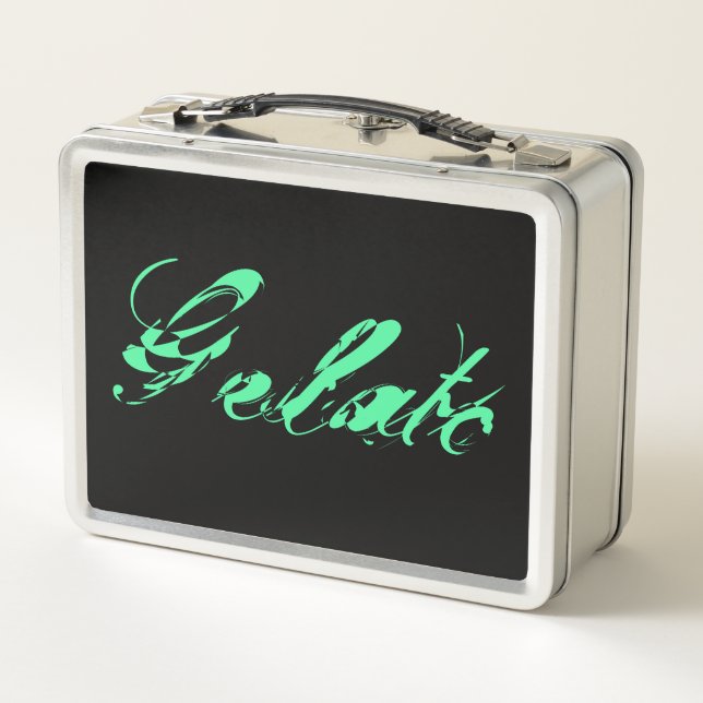 Lunch Box 60 Style 60 Style Gelato Ice neon vert (Dos)