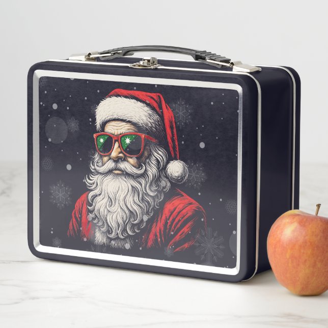 Lunch Box 67 Meme Drôle de Père Noël dit Six Sept Noël (En situation)