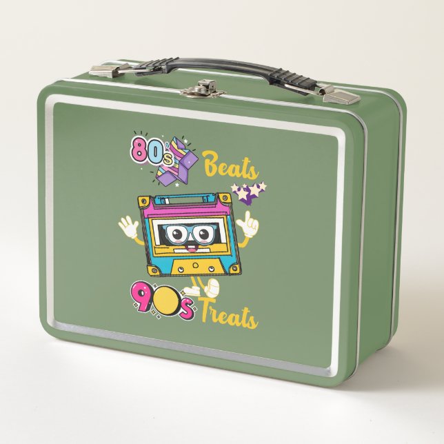 Lunch Box 80s Battre 90s Traitements (Devant)