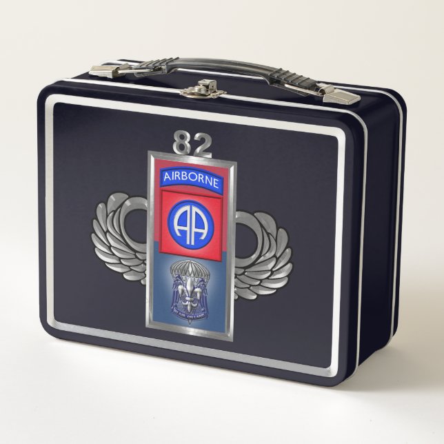 Lunch Box 82ème division aéroportée  (Devant)