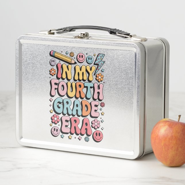 Lunch Box À l'ère de ma quatrième année 4e année Retour à l' (En situation)