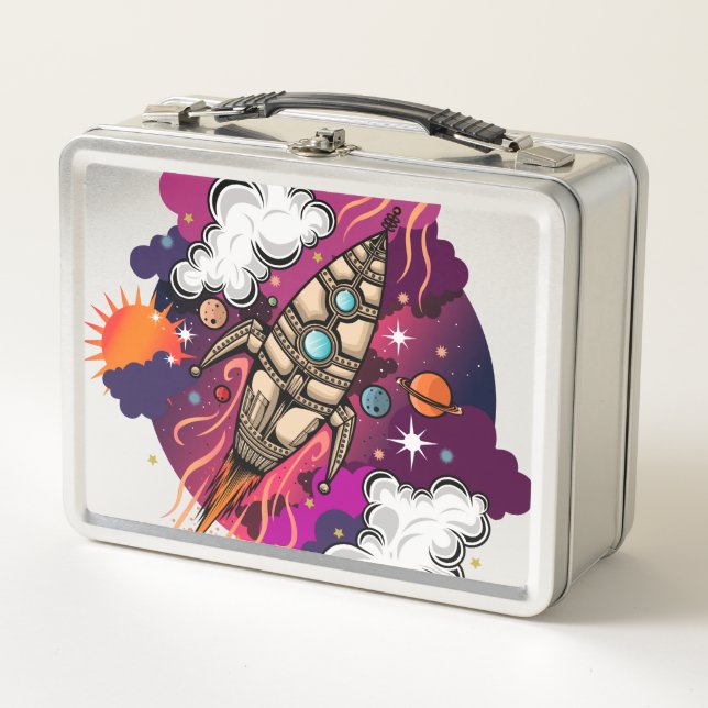 Lunch Box À Travers La Galaxie (Devant)