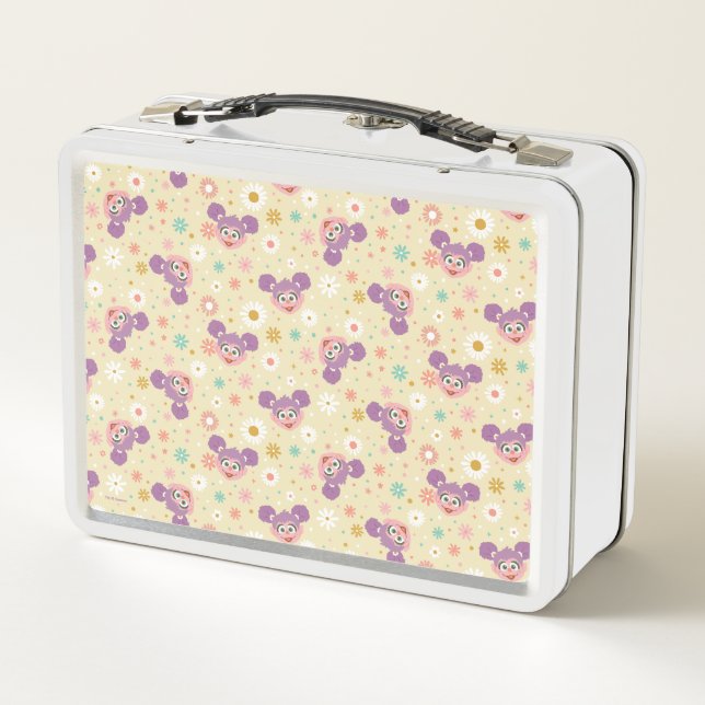 Lunch Box Abby Cadabby | Motif de la face de fleurs (Dos)
