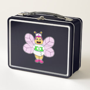 Lunch Box Abeille en tant qu'infirmière avec trousse First a