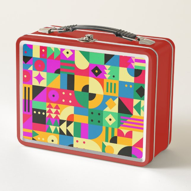 Lunch Box Abstract Modern Garden (Devant)