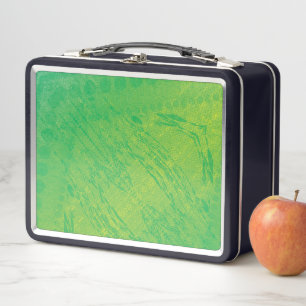 Lunch Box Acceptation   Motif de Shibori jaune bleu