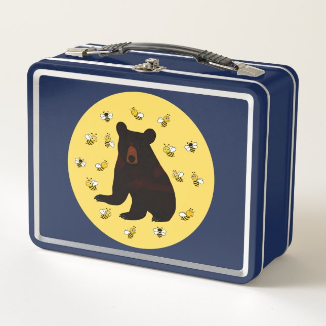Lunch Box Adorable Petit Miel Ours (Devant)