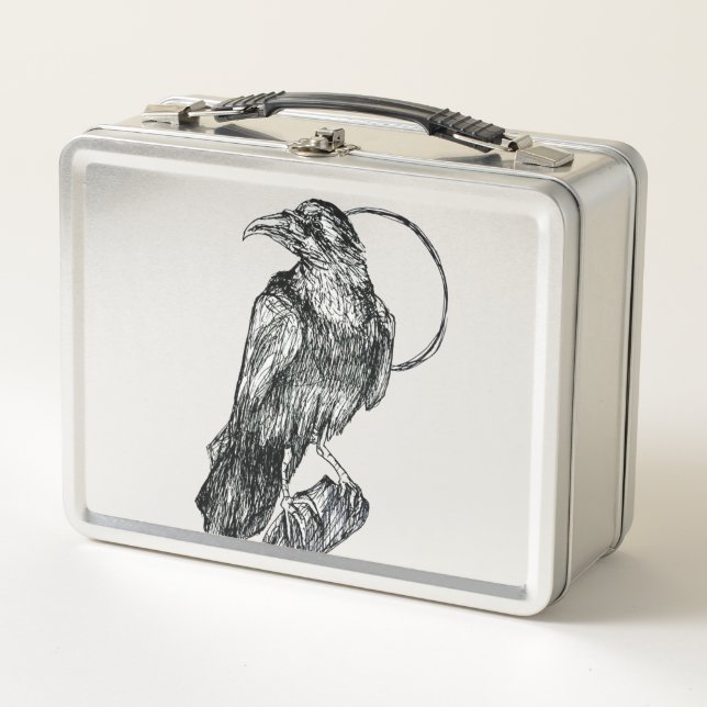 Lunch Box Affiche du Corbeau Amical (Devant)