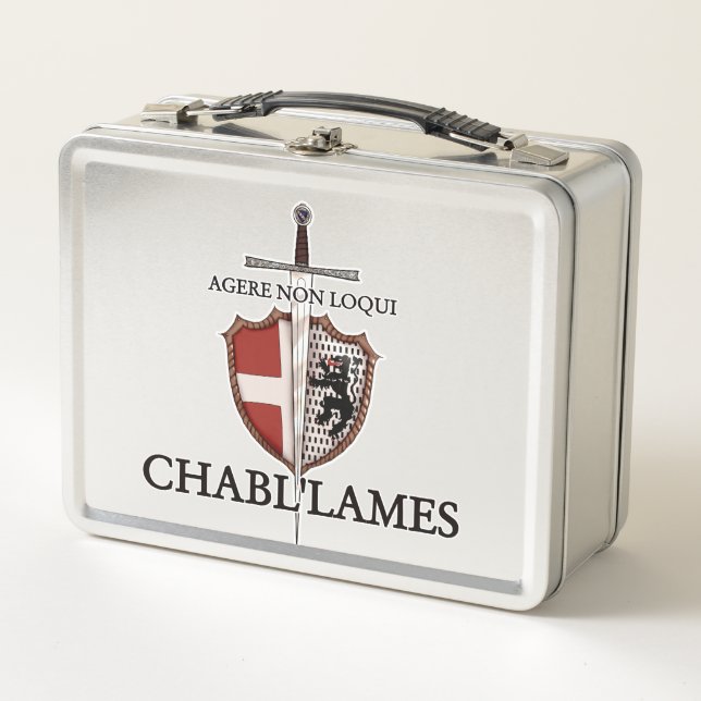 Lunch Box Affiche logo AMHE du 74 (Devant)