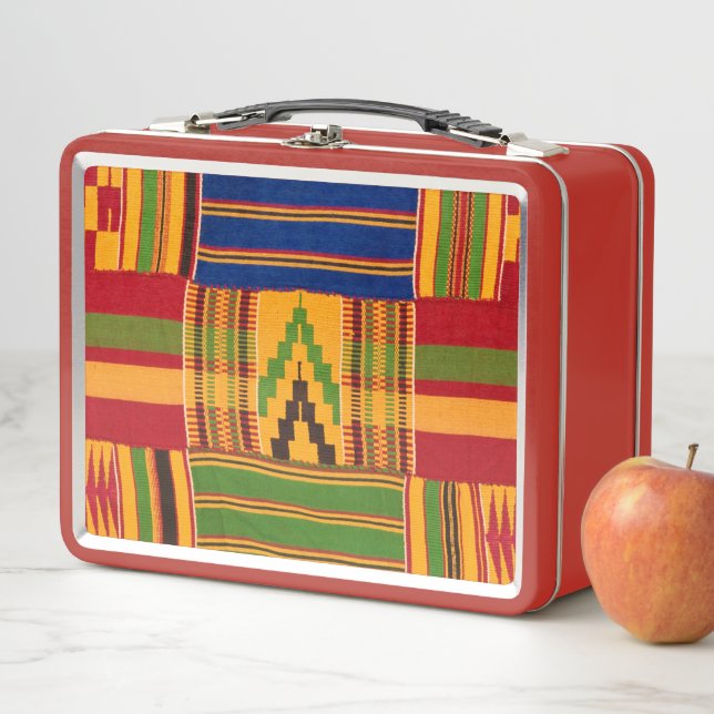 Lunch Box African Print (En situation)