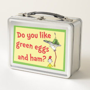 Lunch Box Aimes-tu les œufs verts et le jambon?
