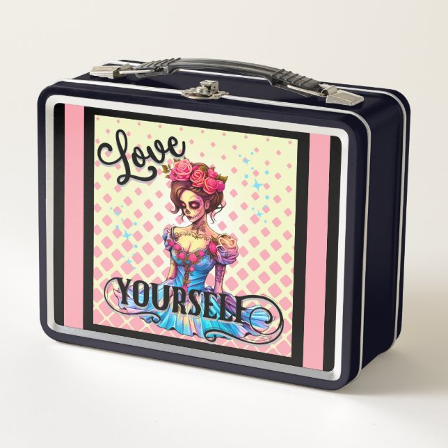 Lunch Box Aimez-vous le crâne de sucre (Devant)