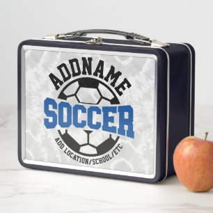 Lunch Box AJOUT PERSONNALISÉ NOM Joueur de football Cravate-