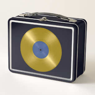 Lunch Box Album Gold Vinyl Record