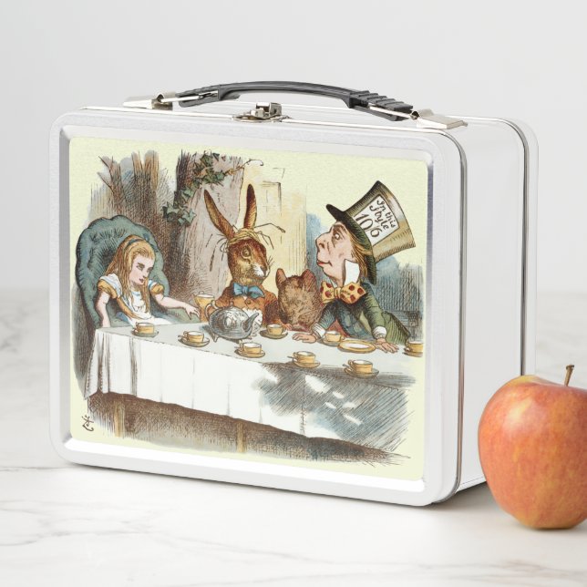 Lunch Box Alice au Pays des merveilles Tea Party (En situation)