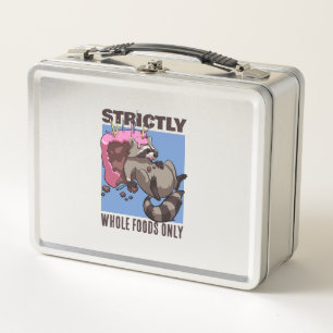 Lunch Box Aliments Strictly Whole Uniquement Raccoon Cake Ca