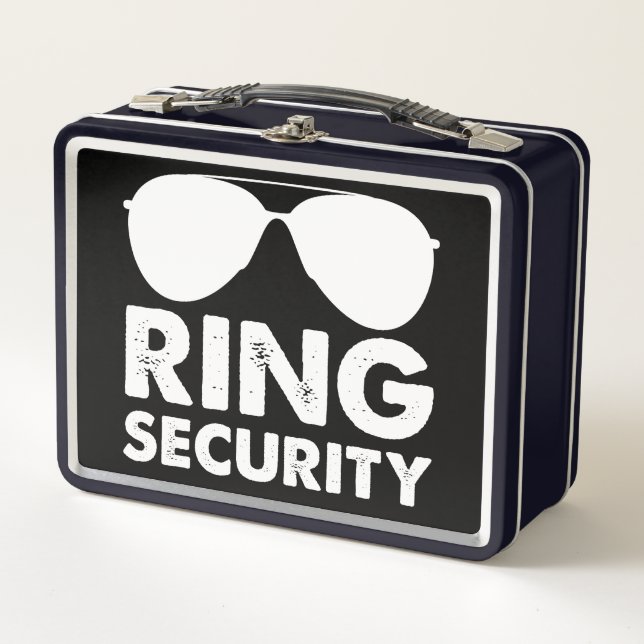 Lunch Box Alliance de Sécurité de Bague de Mariage (Devant)