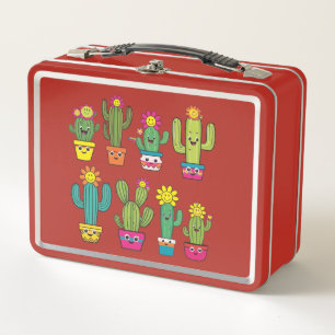 Lunch Box Amateurs de cactus mignons