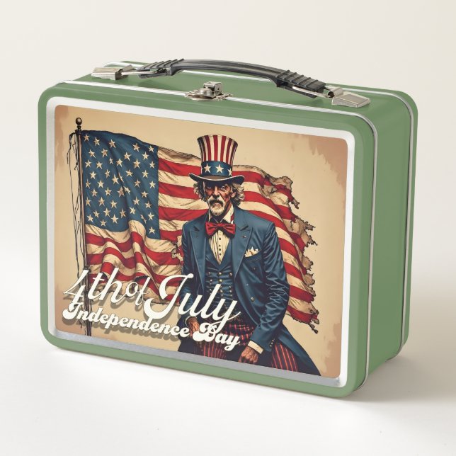 Lunch Box Âme fière du 4 juillet (Devant)