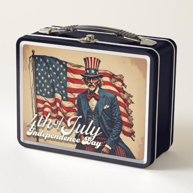 Lunch Box Âme fière du 4 juillet (Devant)