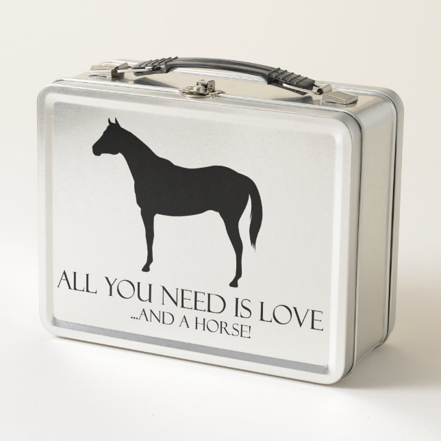 Lunch Box Amour Et Cheval (Devant)