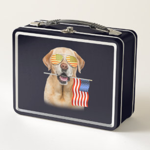Lunch Box Amoureux des chiens Labrador Retriever USA