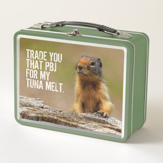 Lunch Box Amusant Cute Saucy Columbian Ground Squirrel (Devant)