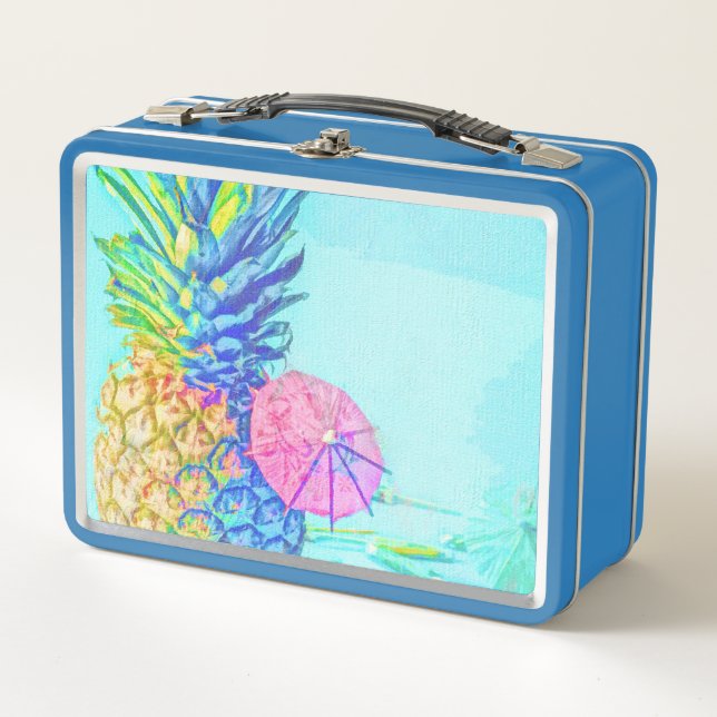 Lunch Box Ananas Tropical (Devant)
