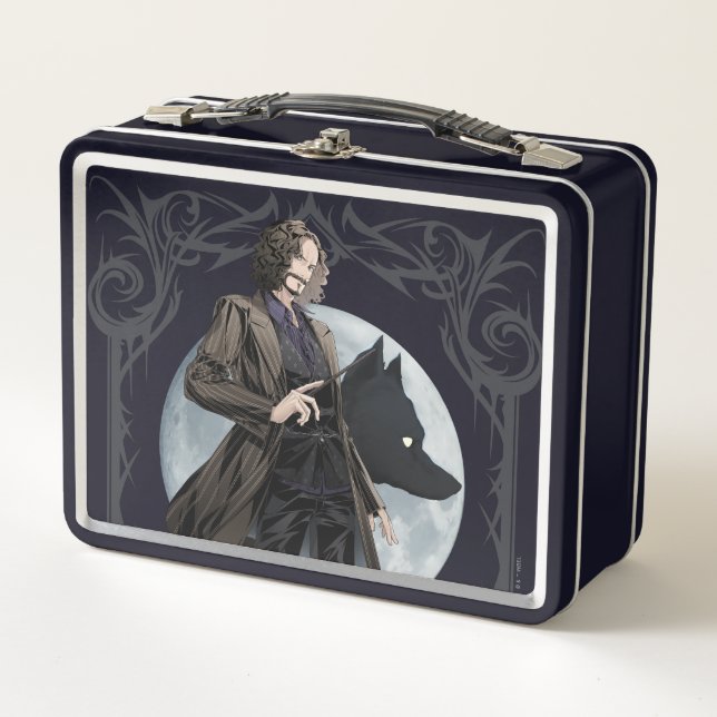 Lunch Box Animagus noir Anime Sirius (Devant)