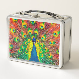 Lunch Box AnimalColor_Peacock_002