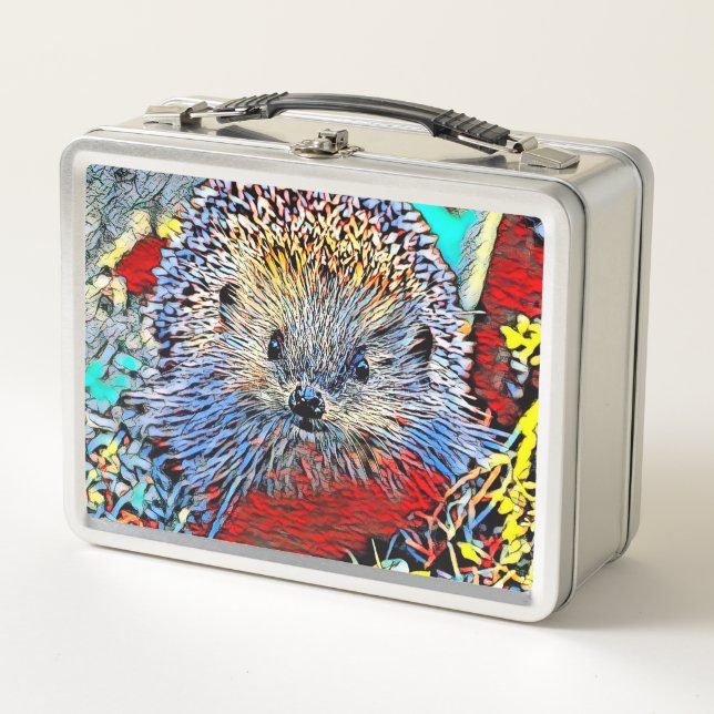 Lunch Box AnimalMix_Hedgehog_002 (Devant)