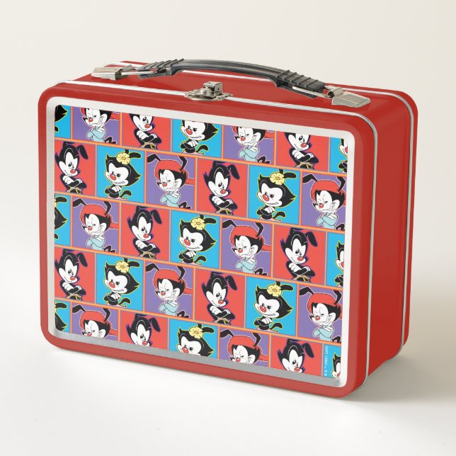 Lunch Box Animaniacs | Graphique de panneau Yakko, Dot et Wa (Devant)