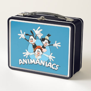 Lunch Box Animaniacs   Warner Siblings Arms Wide Graphic