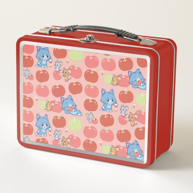 Lunch Box Anime Tom, Jerry et Tuffy Apple Motif (Devant)