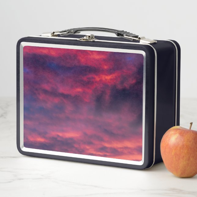 Lunch Box août rouge (En situation)