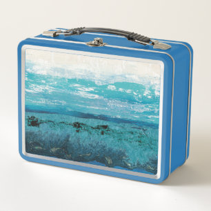 Lunch Box Aquarelle de bleu de saphir