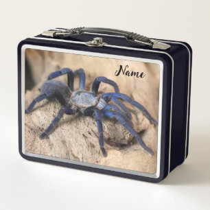 Lunch Box Araignée de Tarantula Bleue de Cobalt
