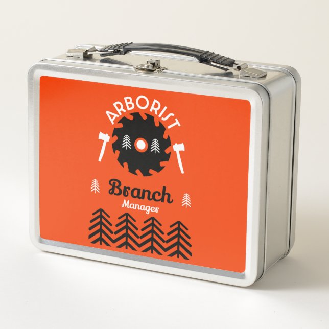 Lunch Box Arboriste Tree Surgeon (Devant)