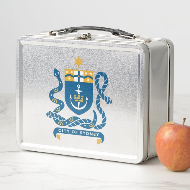 Lunch Box Armoiries de Sydney, Australie (En situation)